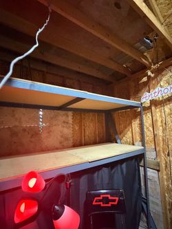 8ft tall by 4ft wide shelf
