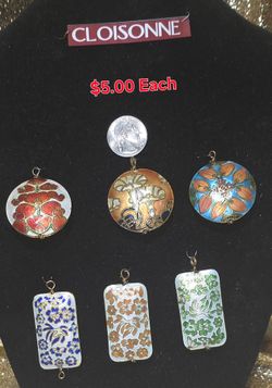 Cloisonne Pendents $5.00 Each I
!