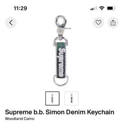Bb Simon Supreme Keychain 
