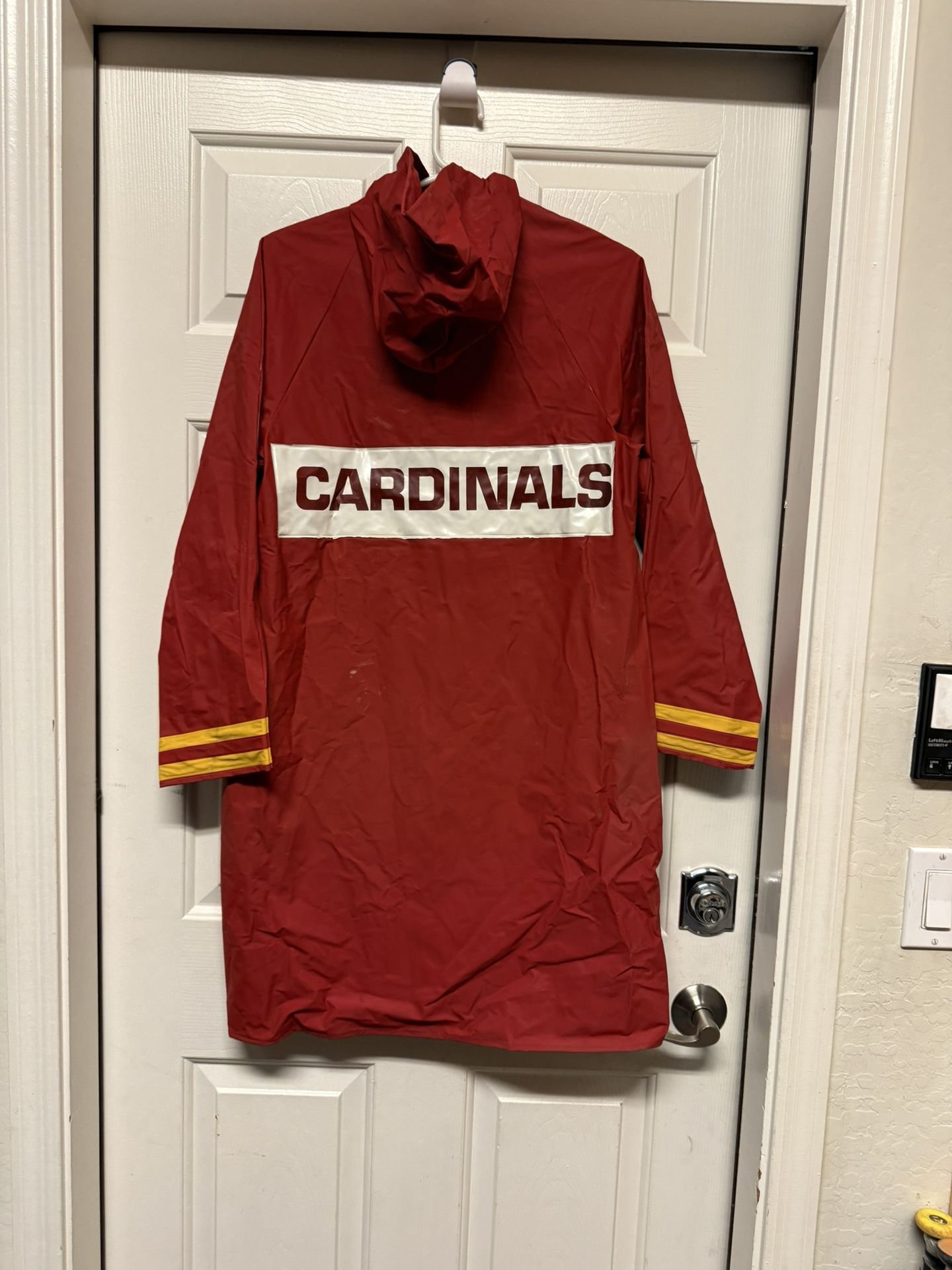 Vintage Cardinals Rain Coat
