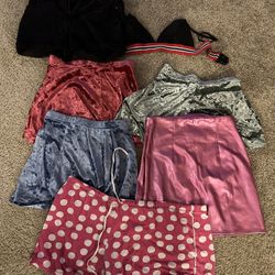 Assortment Of Rave Clothes 