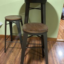 High Top Table & Barstools