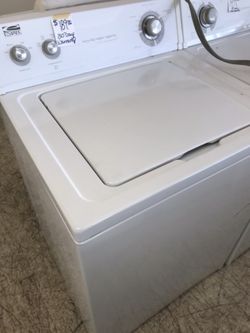 Whirlpool estate Heavy Duty washer! More appliances here dryer stove