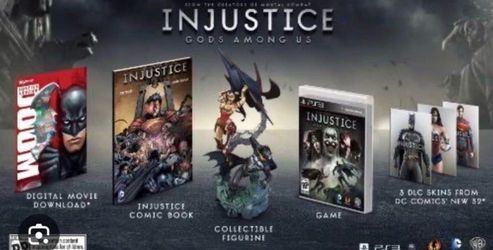 Injustice Gods Among Us Collectors Edition NEW PlayStation 3 PS3 ( Read Description) NOT A CONSOLE