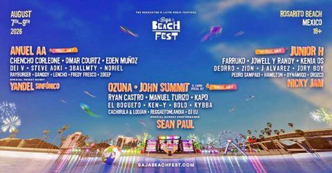 Baja beach fest GA+
