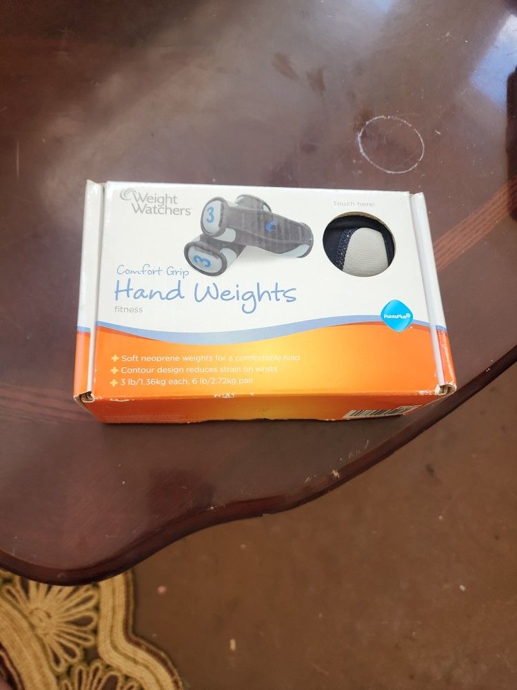 3 Pound Comfort Grip Hand Weights