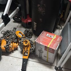 2 Ton Chain Come Alongs And Lifter 