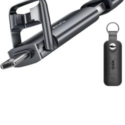 SSK 1TB USB Drive, External SSD Fast 550MB/s 2-in-1 Dual Drive USB Type C+ USB A 3.2 Gen2 Solid State Thumb Drive SSD Stick for iPhone 15/PS4/Android 