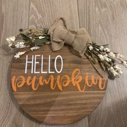 Fall Door Decoration