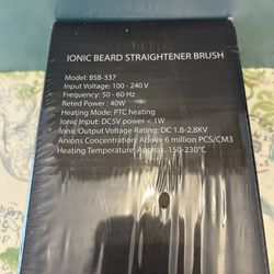 Ionic Beard Straightening Brush