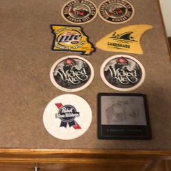Beer Coasters - 6 For $1 (see Other Photos)
