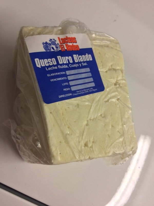 Queso Duro Blando Salvadoreño!