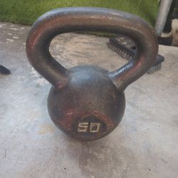 50 Pound Kettle Bell