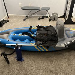 Sevylor Inflatable Kayak - Single Seater