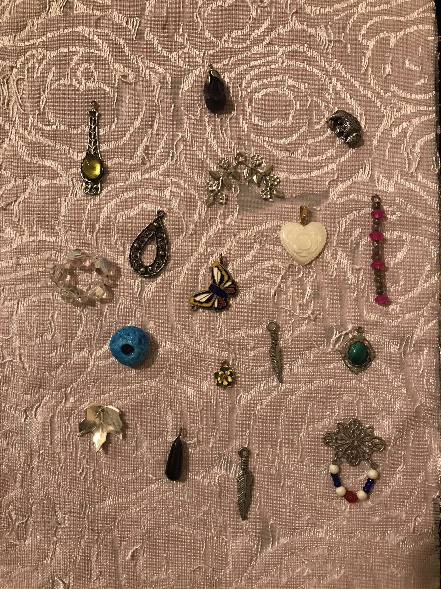 17 tiny charms and beads for $20