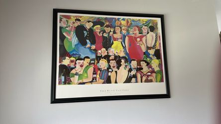 The Wine Tasters Framed Art Print