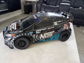 Traxxas 1/10 Rally Ford fiesta  NOS edition remote control car