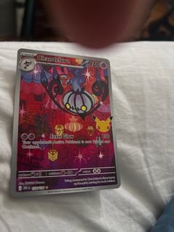 Chandelure 30th pokemon single