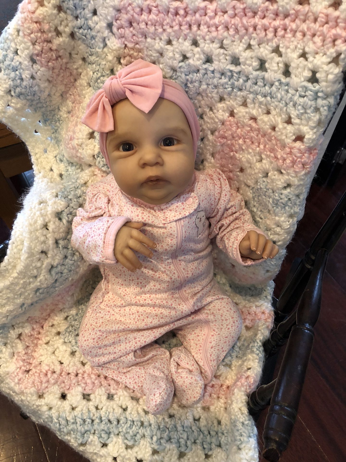 Miley Vinyl/cloth Reborn Doll