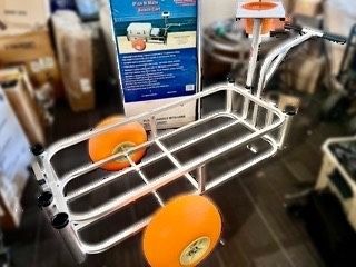 Brand New Angler's Fish-N-Mate 310 Sr Fishing Cart with Poly Wheels