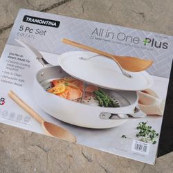Tramontina Ceramic Pan Set Unopened 