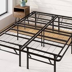 King Metal Bed Frame Base 