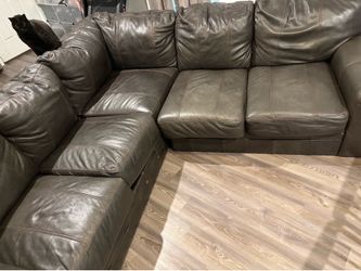Free italian leather couch