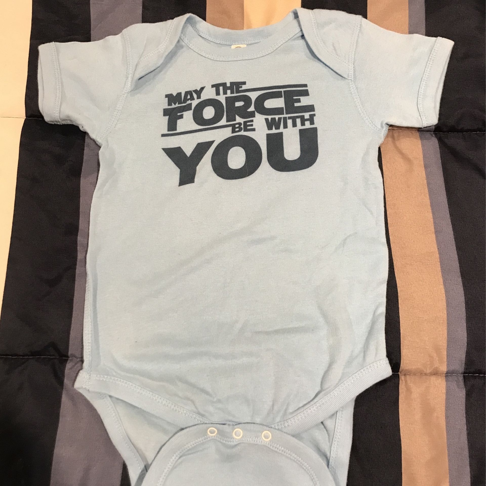 May The Force Be With You Onesie