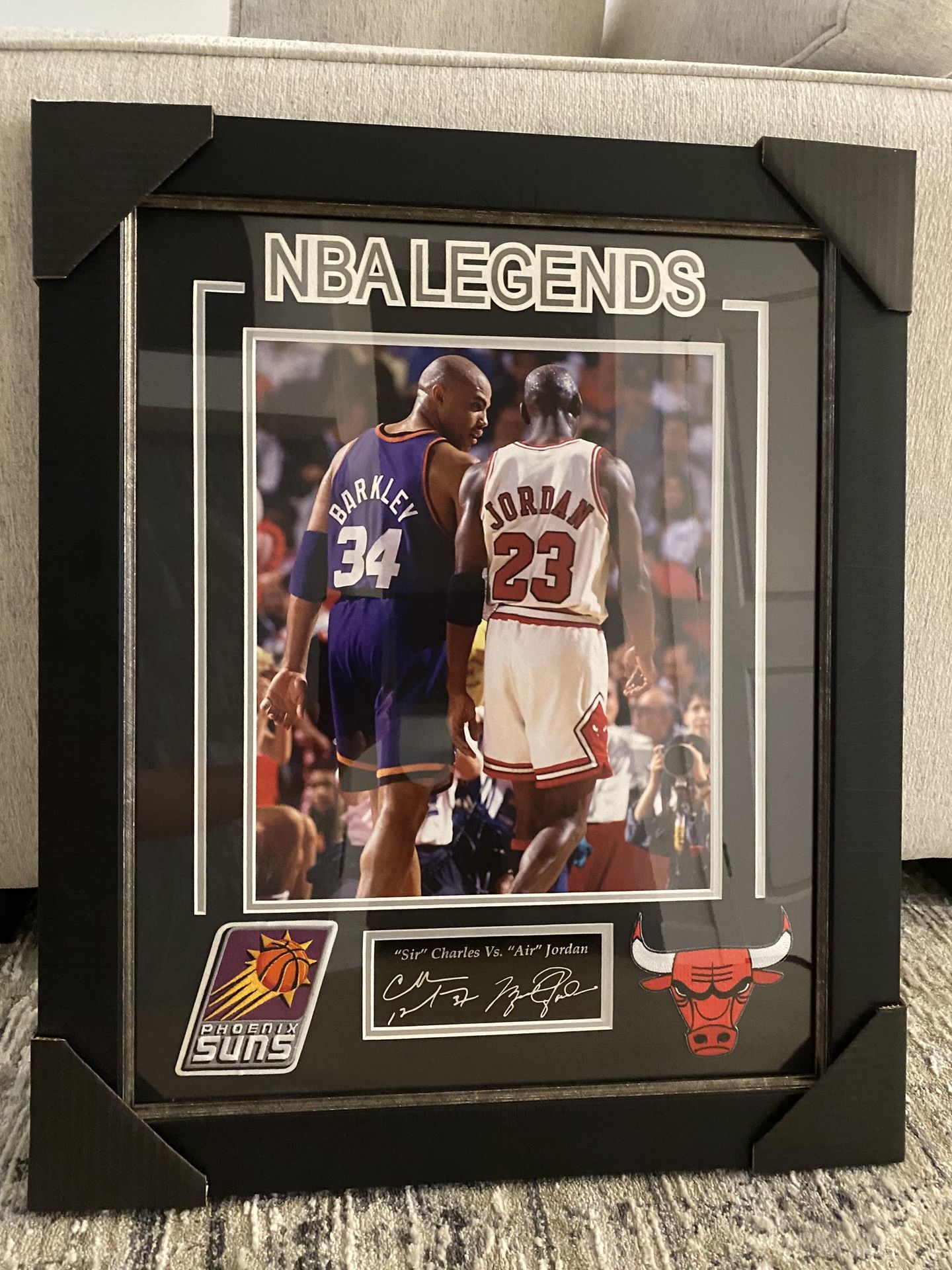 NBA Legends Charles Barkley vs. Michael Jordan