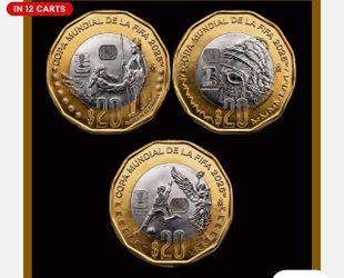 FIFA 2026 Mexican peso coin