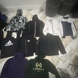 Lots Of Jackets/hoodies Size Xl/Large