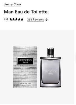 Jimmy Choo  Man Eau de Toilette 3.3 oz./ 100 ml