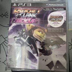 Ratchet and clank into the nexus for ps3 for sale or trade