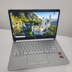 HP LAPTOP 14 WITH RYZEN 3 LIKE NEW (LAP47)