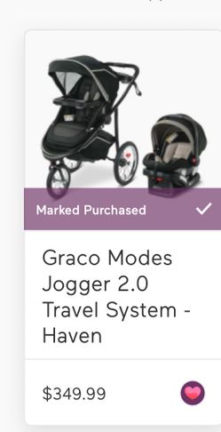 Jogging Stroller With Car Set