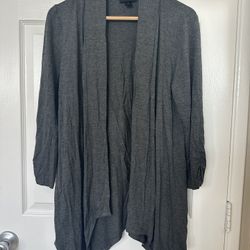 Gray Cardigan (light Material)