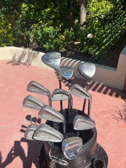Men’s 12 Golf Club Starter Set- Cobra Baffler Blade Iron Set