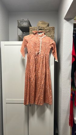Girls little house on the prairie dress
