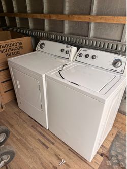 Washer & dryer (gas)
