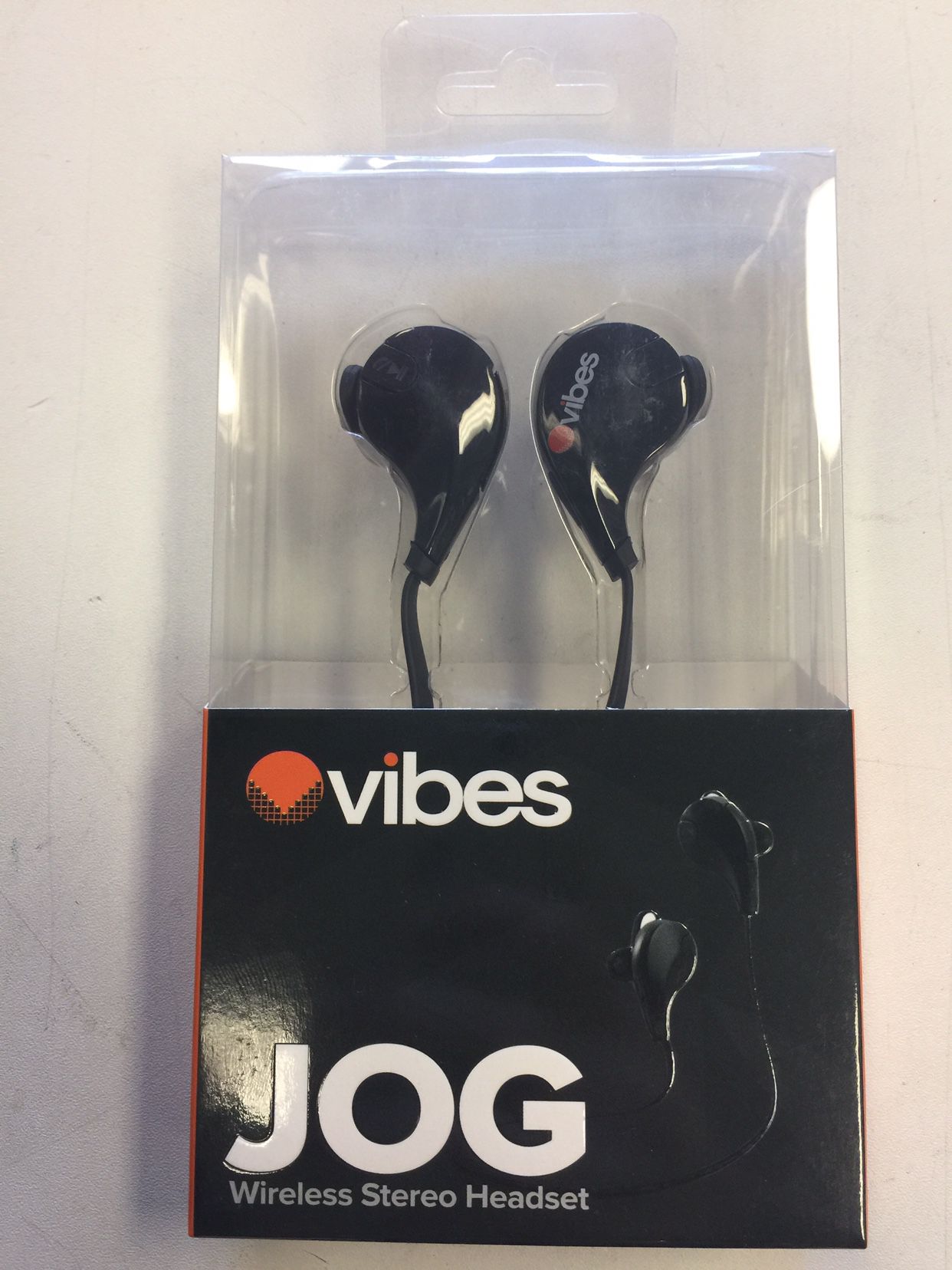 Vibes JOG Wireless Stereo Headset NEW in the box never opened Great Christmas Present