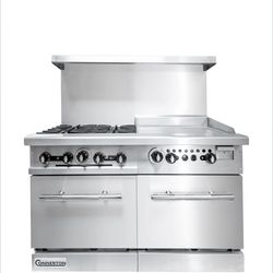 Connerton CN48-4-24G-2OV 48" Gas Restaurant Range