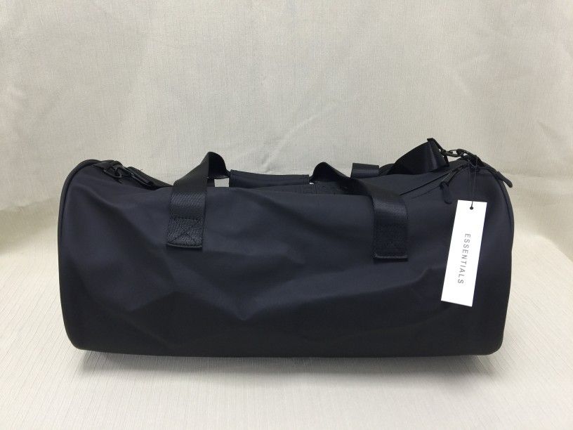 FOG Essentials Duffel Bag Black Fear of God Travel Bag