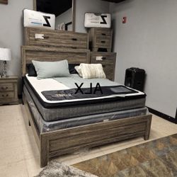 Brand New Queen Bedroom Set 4 Piece King Size Twin Full Size Available 