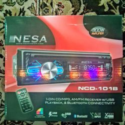 Nesa Bluetooth Car Stereo With Remote Control Brand New In The Box 