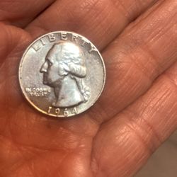 1964 Silver Quarter 
