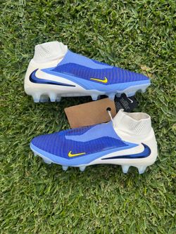 Nike Phantom 6 High Elite FG LV8 Racer Blue HQ2328 400 Men's Size 7 Women's 8.5