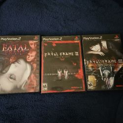 Fatal Fram 1,2, And 3 (Ps2)