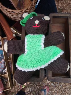 Vintage Crocheted Stuffed Toys