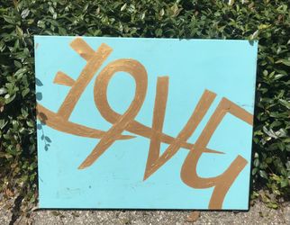 13”x20” Canvas Picture ~ Love