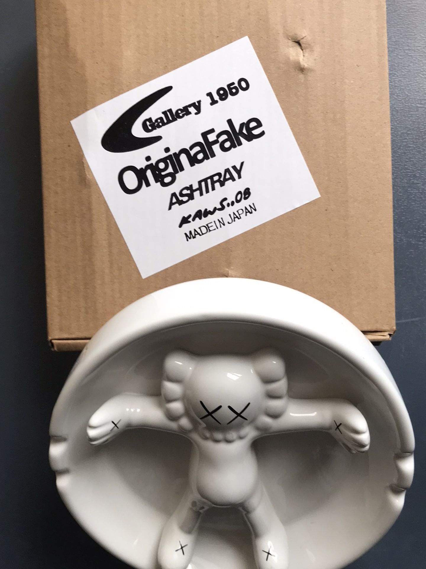 Kaws Ashtray White Collectable Brand New